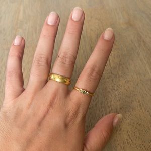Madewell rings size 8